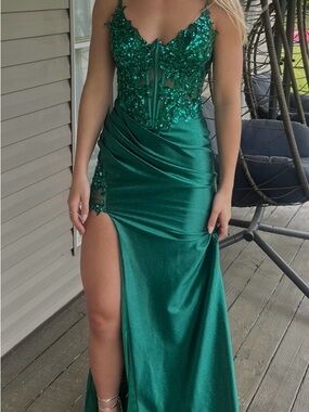 Prom Dress- Cinderella Divine CDS439 Size 4